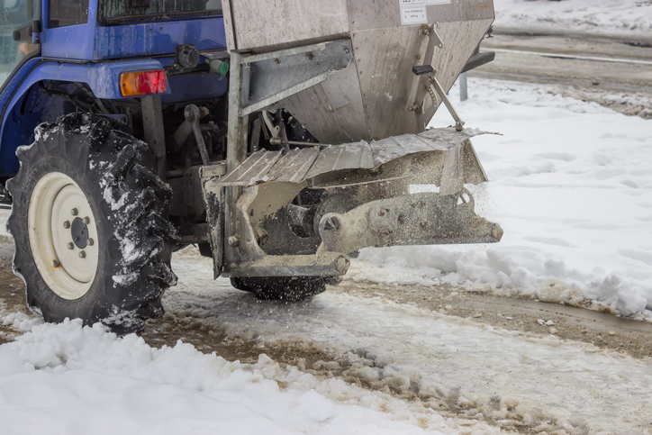 Ice Melt Tractor